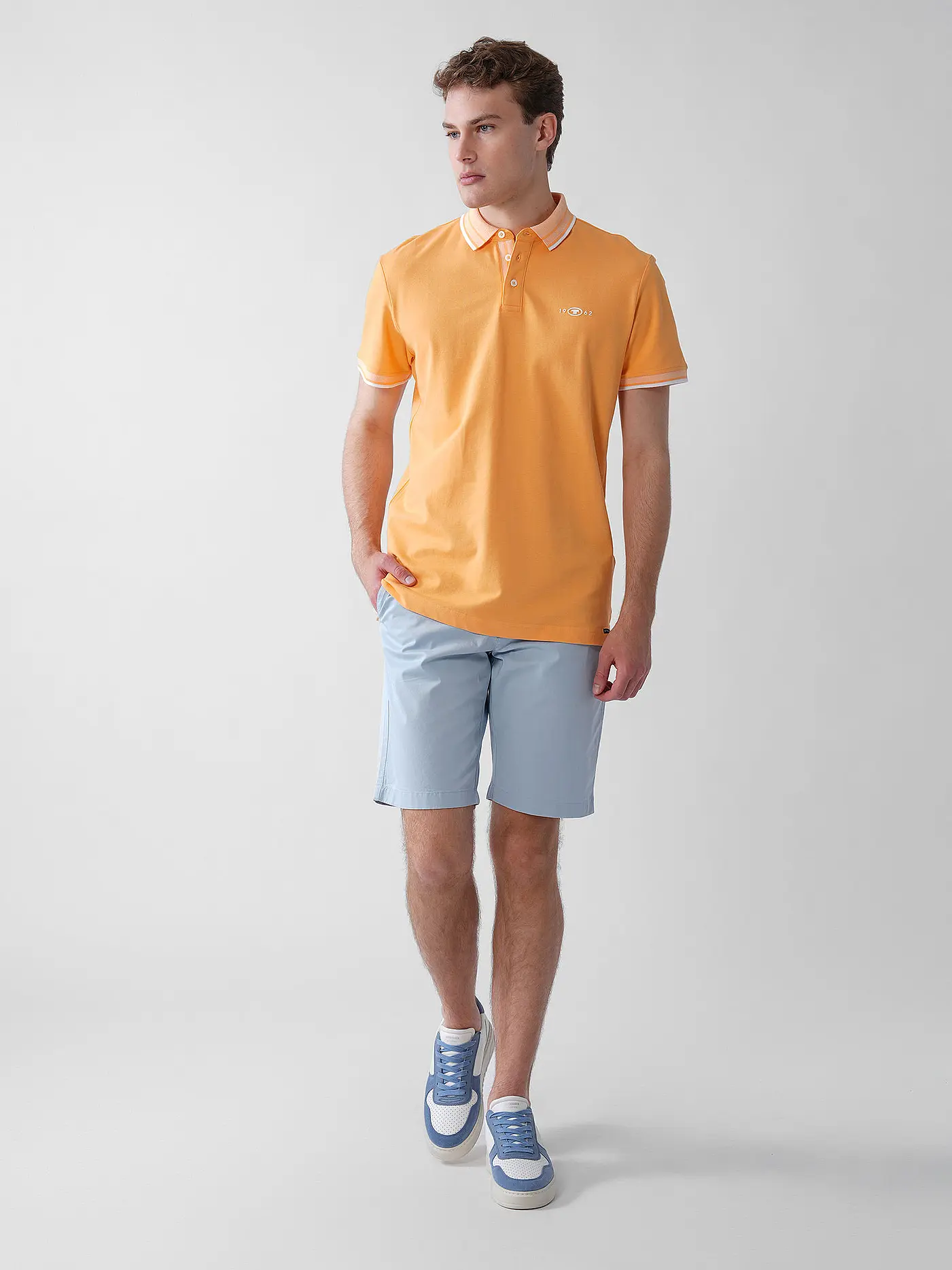 TOM TAILOR | Poloshirt | orange